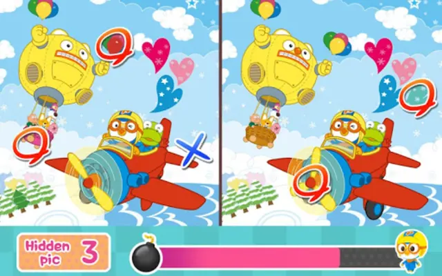 Pororo Hidden Catch android App screenshot 0